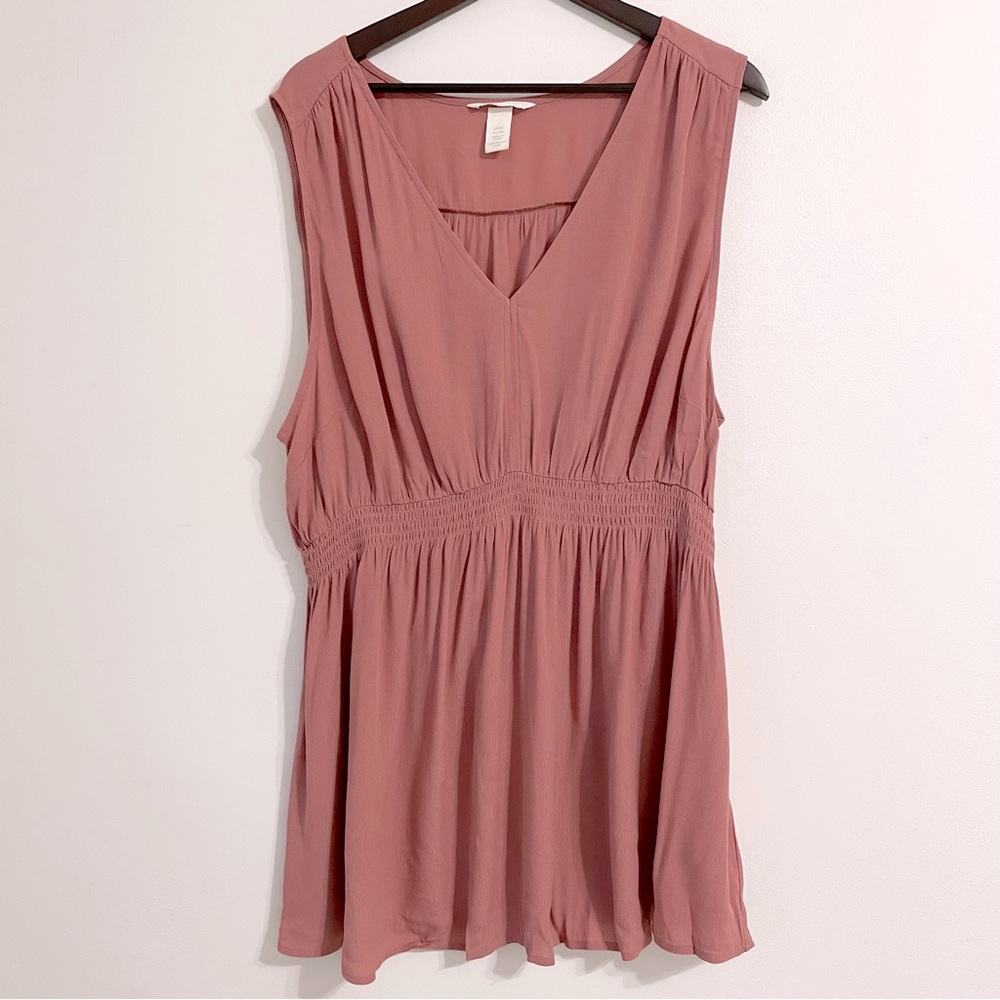 H&M Maternity Dusty Pink Sleeveless Top